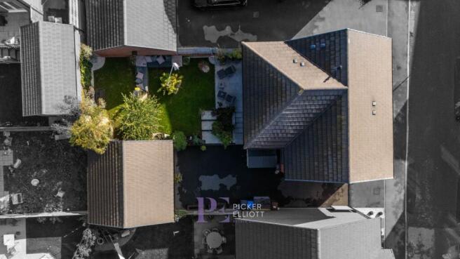 Overhead drone