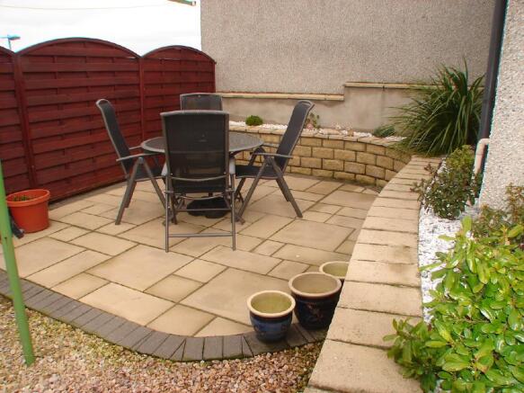 rear patio