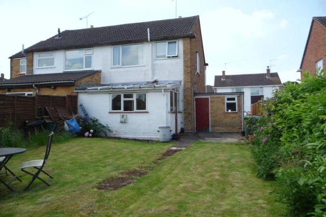 rear to house