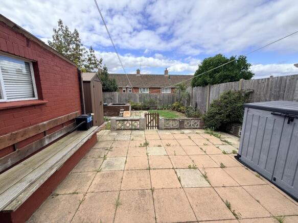 Rear garden