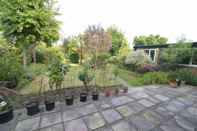 Rear garden