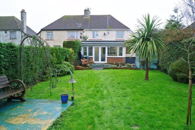 Rear of Property