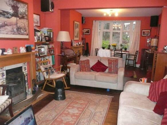 THROUGH LOUNGE/DINING ROOM