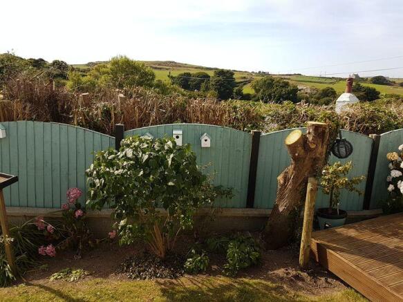 rear garden an...