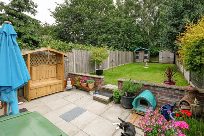 Rear garden