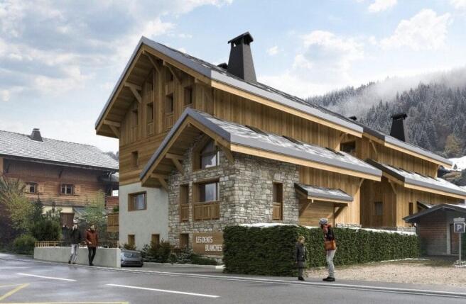 Les Dents Blanches - architectural illustration