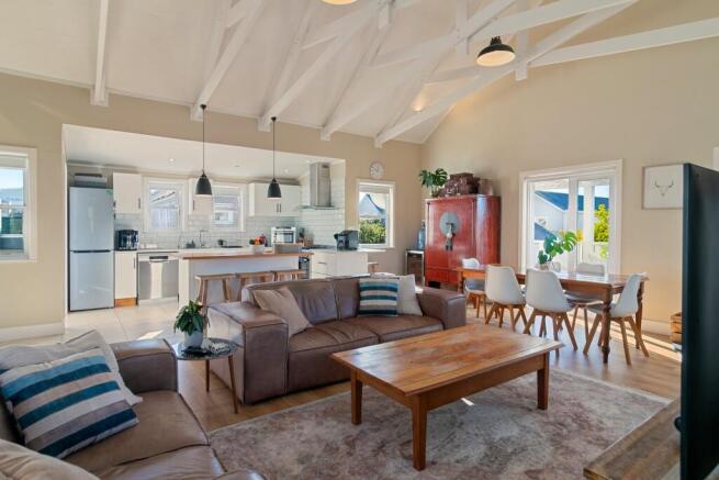 Open plan living space