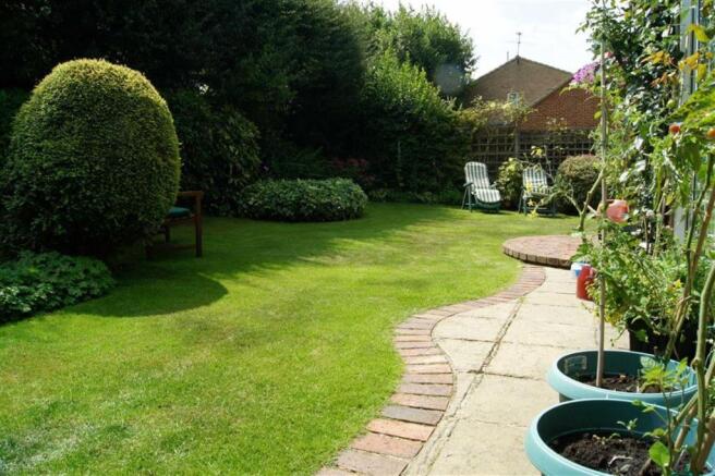 Rear garden