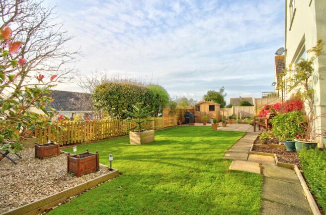Rear garden
