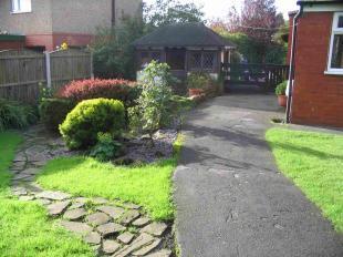 Rear garden