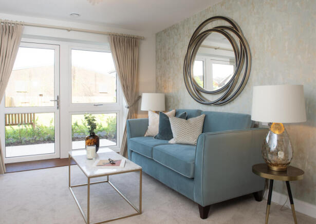 Show home living room