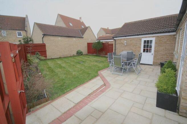 Rear garden