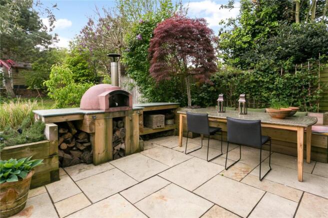 Outside Pizza Oven
