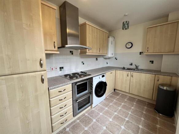 Kitchen with white goods