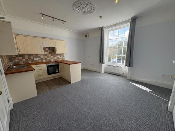Open plan living space