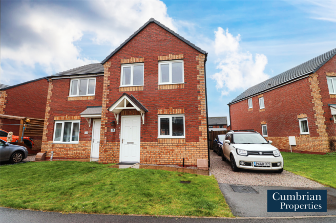 3-bed semi-detached on St Michaels Drive, Longtown, Carlisle, £169,950
