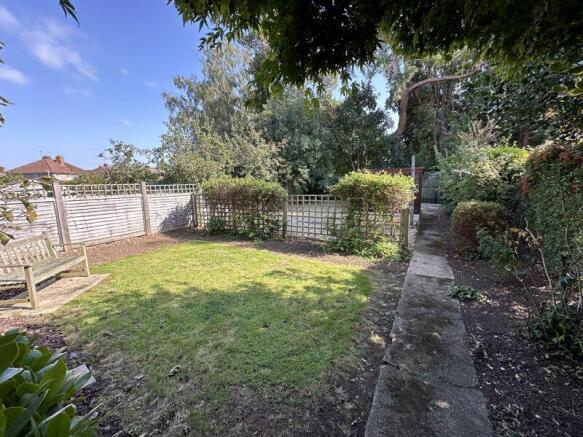 Rear garden