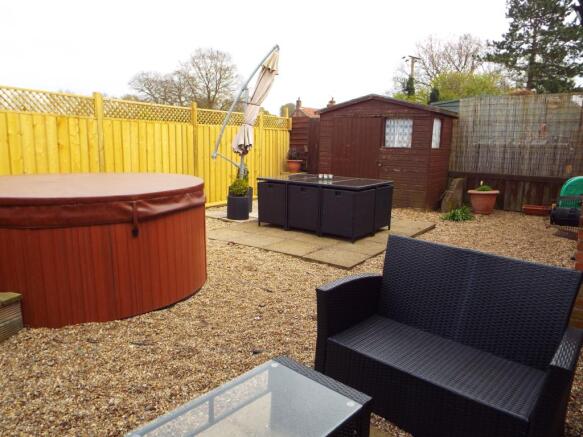 Rear garden