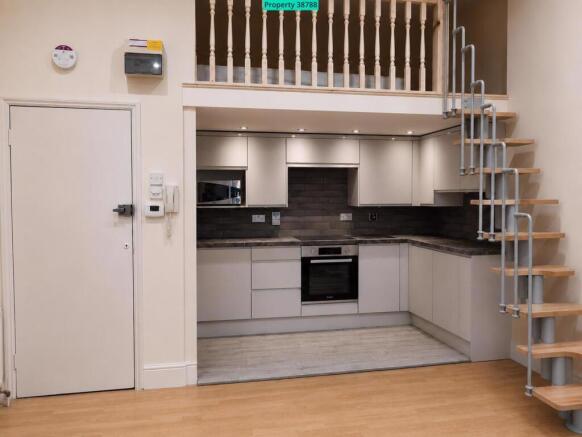 Kitchen and sleeping deck