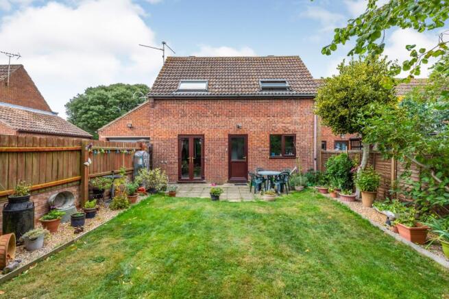 Rear garden