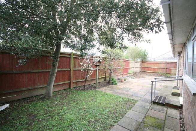 West Facing Rear Garden