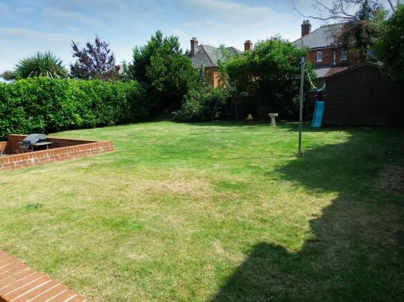 Rear garden