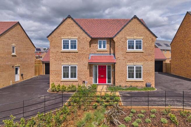 A welcoming facade for plot 199