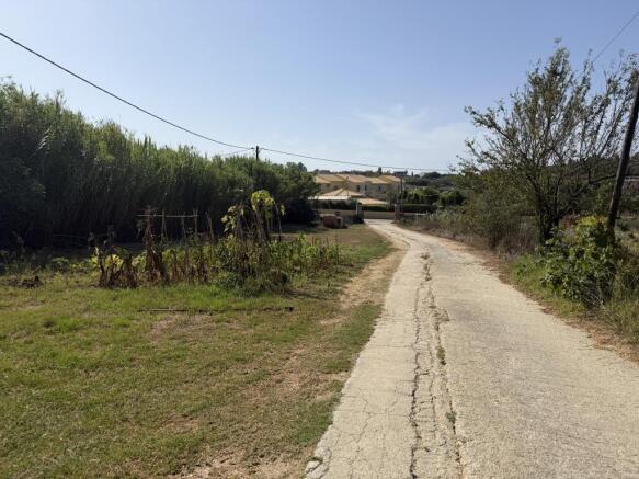 entrance road