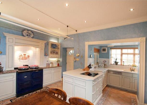 Kitchen With Aga