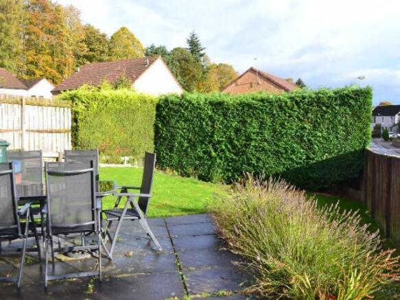 Rear garden