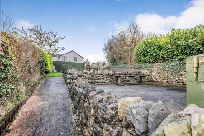 Rear garden