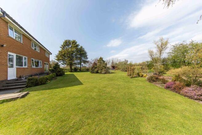Rear garden