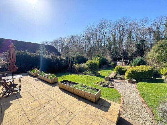 Rear garden from ...