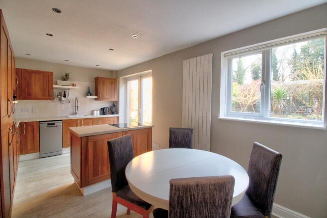 Dining to kitchen view