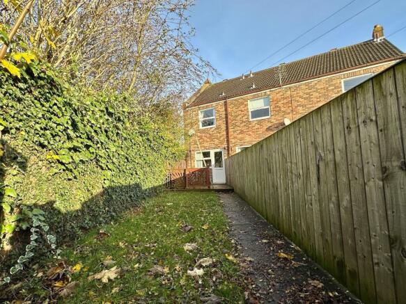 Rear Garden - Stock Photo