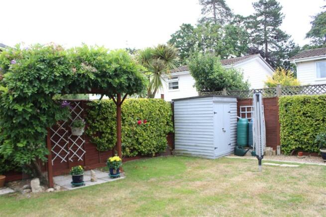 Rear garden