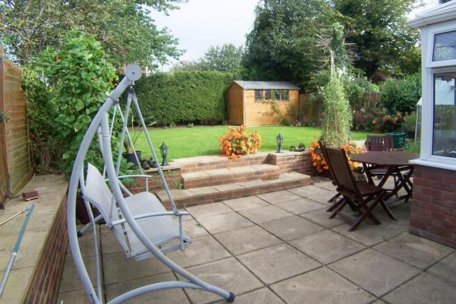 Rear garden