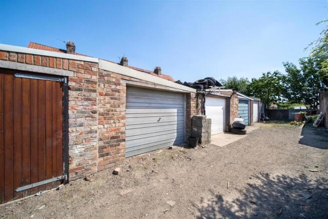 REAR OF GARAGE