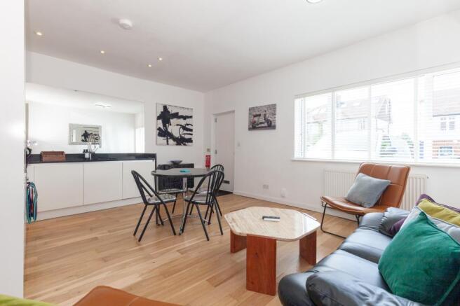 Reception Room and Kitchen