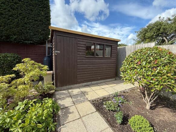 Useful large garden shed