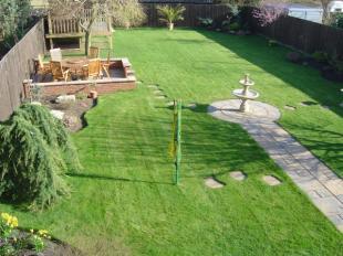 Rear garden