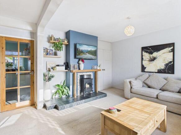 Sitting room towards fireplace
