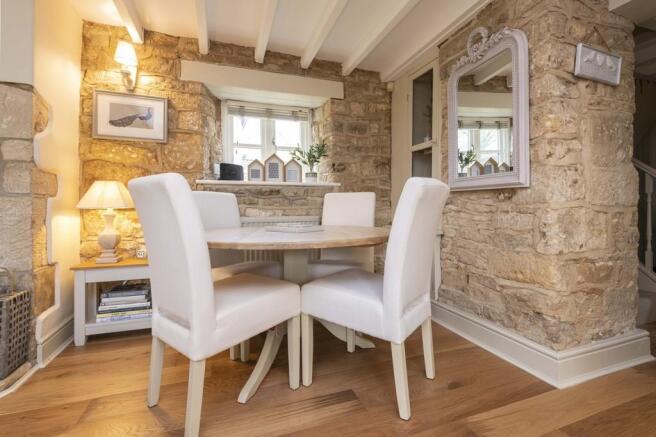 Dining area with ...