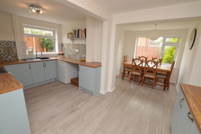 Open plan Kitchen/dining room
