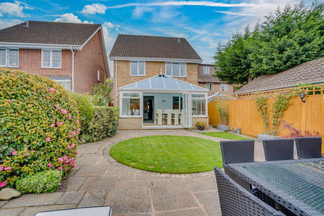 Garden view towards Property