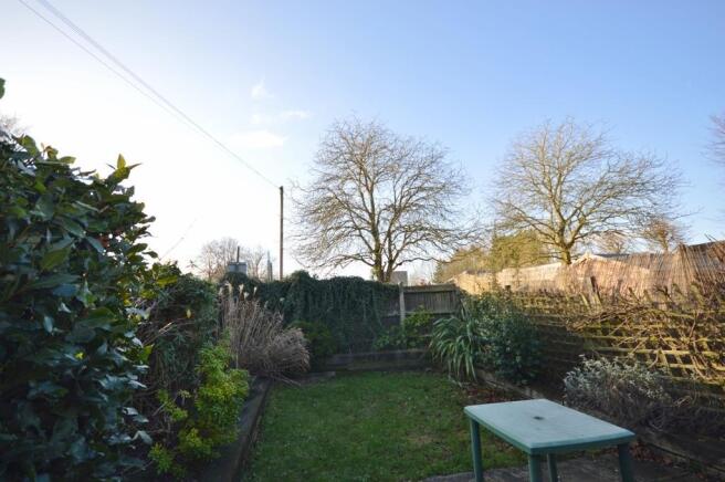 Rear garden