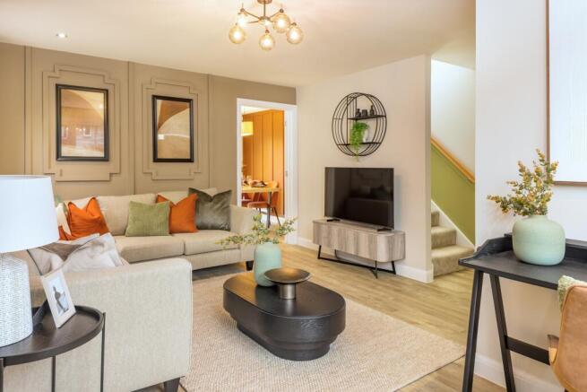 Lounge in the Maidstone 3 bedroom home