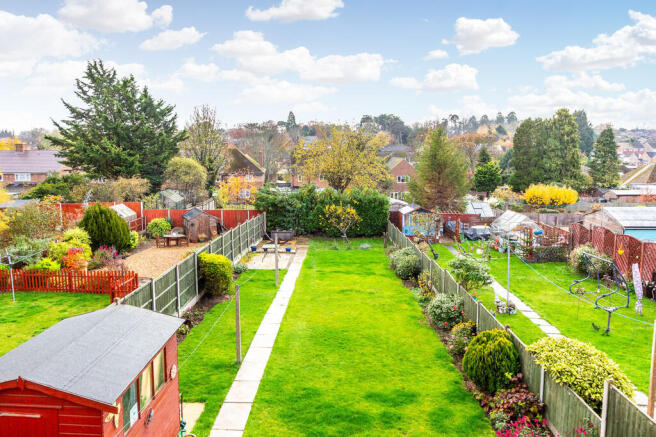 Rear garden