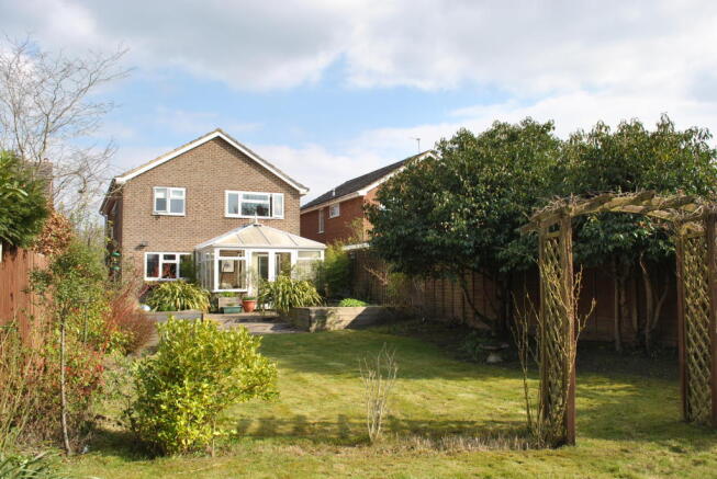 REAR OF PROPERTY FROM REAR GARDEN