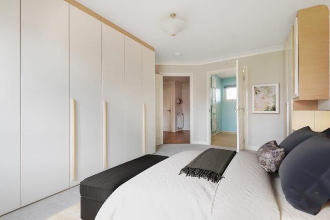 Master bedroom and ensuite